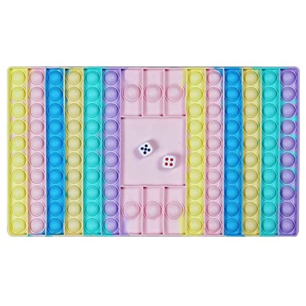 Big Pop Fidget Silicone Bubble Pusher Squeeze Sensory Toy Anxiety Stress Relief - Picture 1 of 6